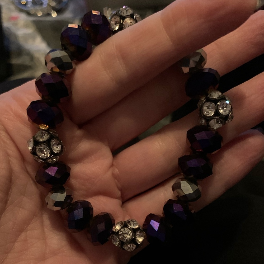 Lane Bryant Stretch Bracelet Purple
